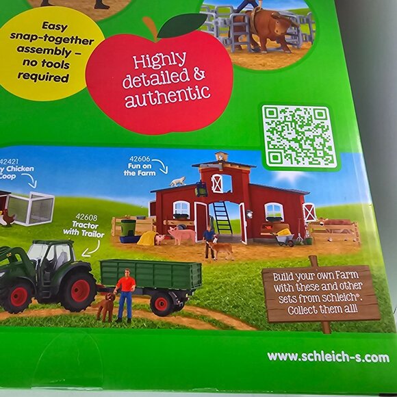 Schleich Rodeo Show 42-Piece Rodeo Toy Playset Cowboy Toys Cowgirl New 42679 - Picture 7 of 9